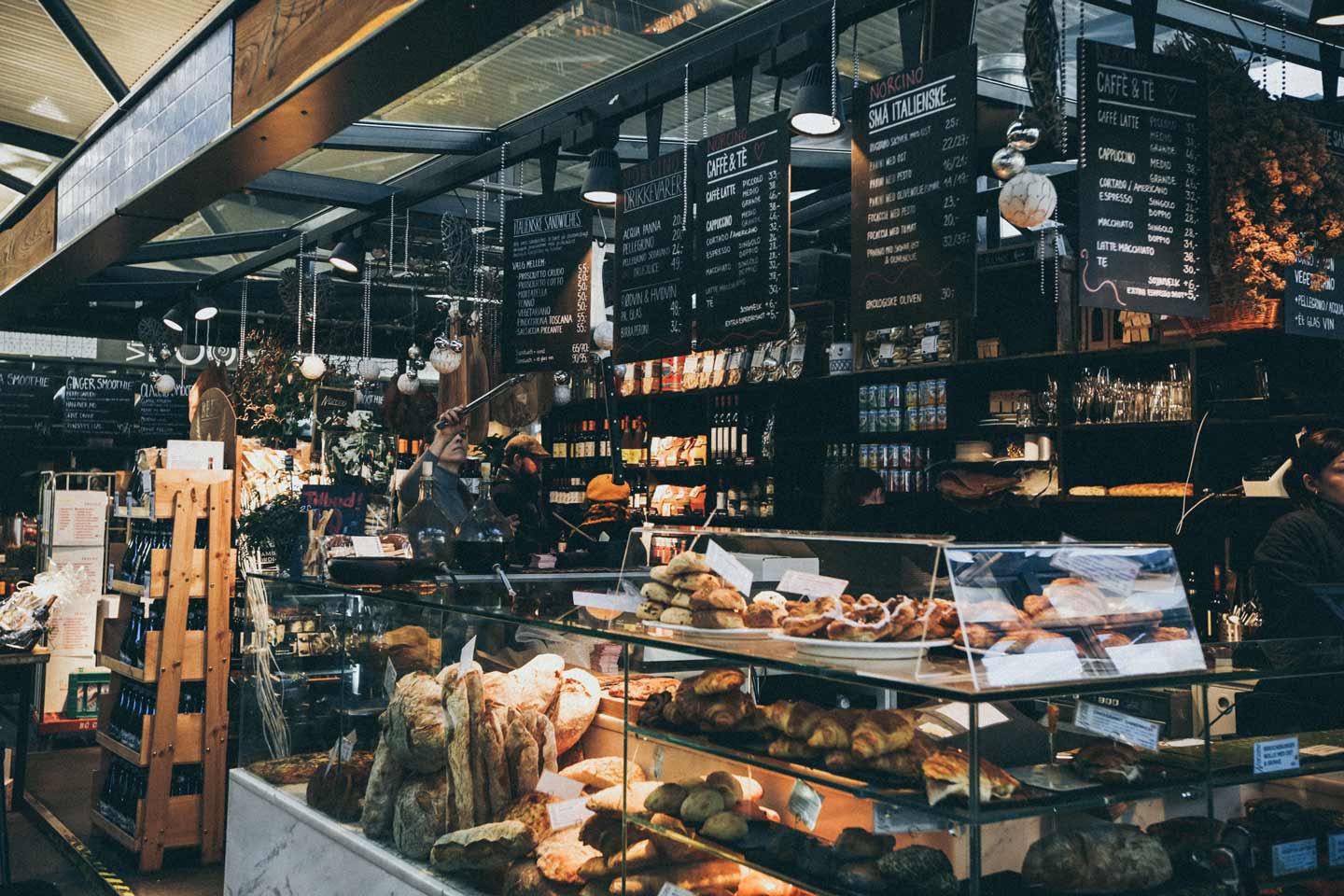 boulangerie marché d’intérieur